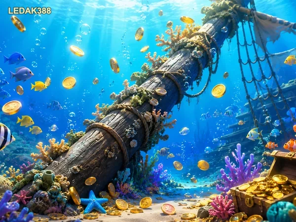 Tampilan permainan Pirate Fishing 1